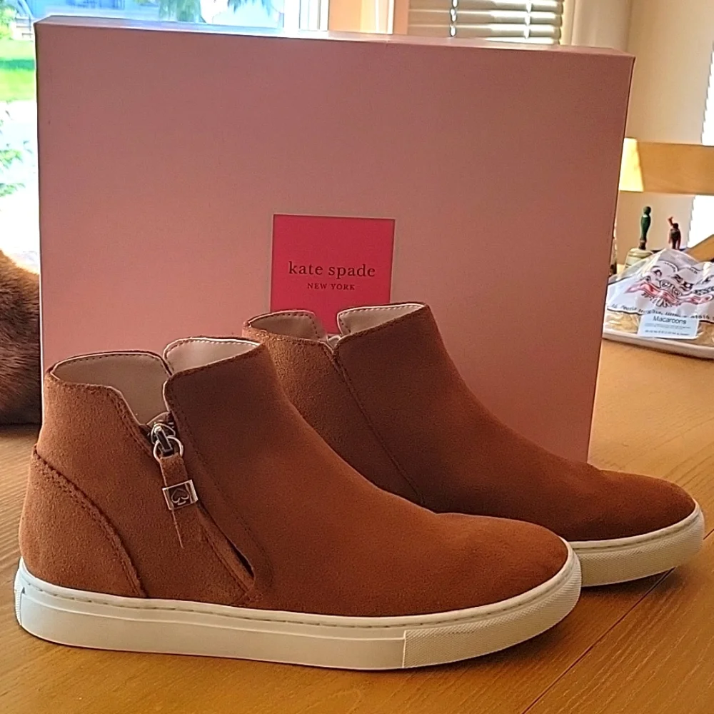 KATE SPADE suede high top